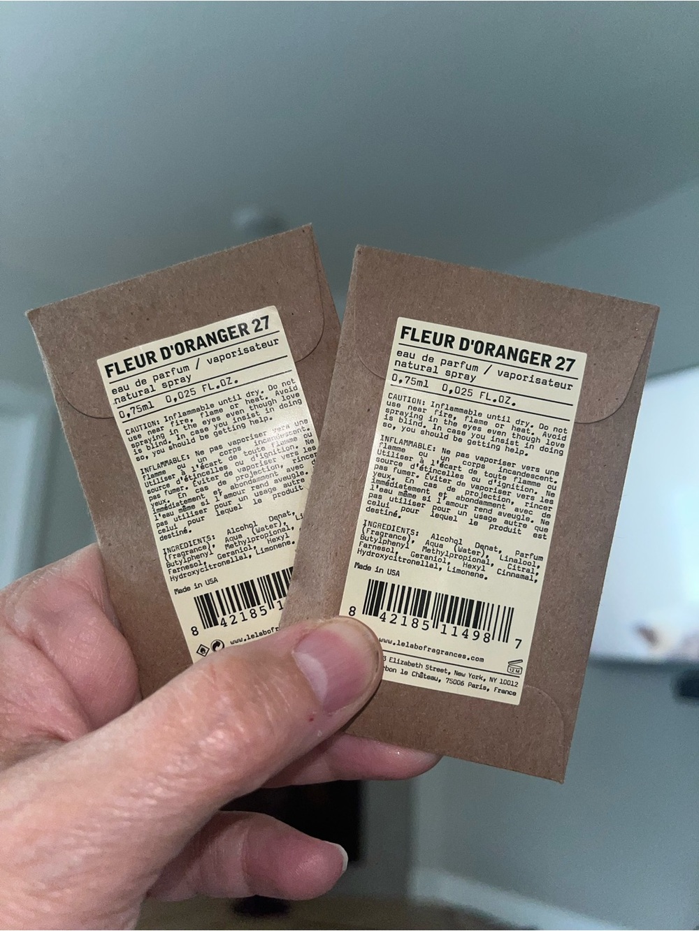New Le Labo FLEUR D’ORANGER 27